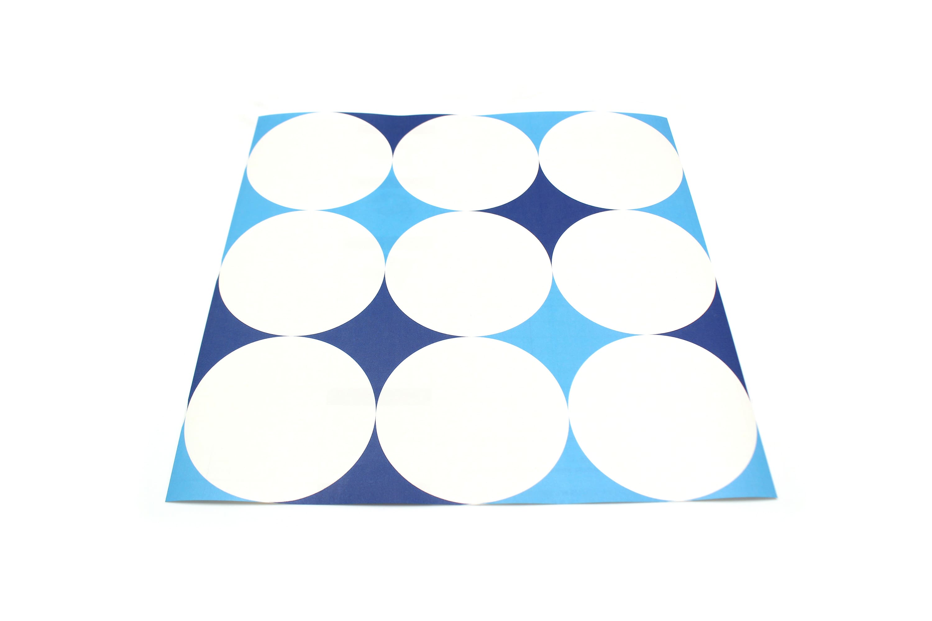 mt CASA - Circle Light Blue x Navy - 270mm Remake Sheet Square