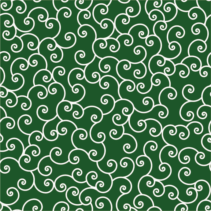 mt CASA - Karakusamonyou Fukamidori - 270mm Remake Sheet Square