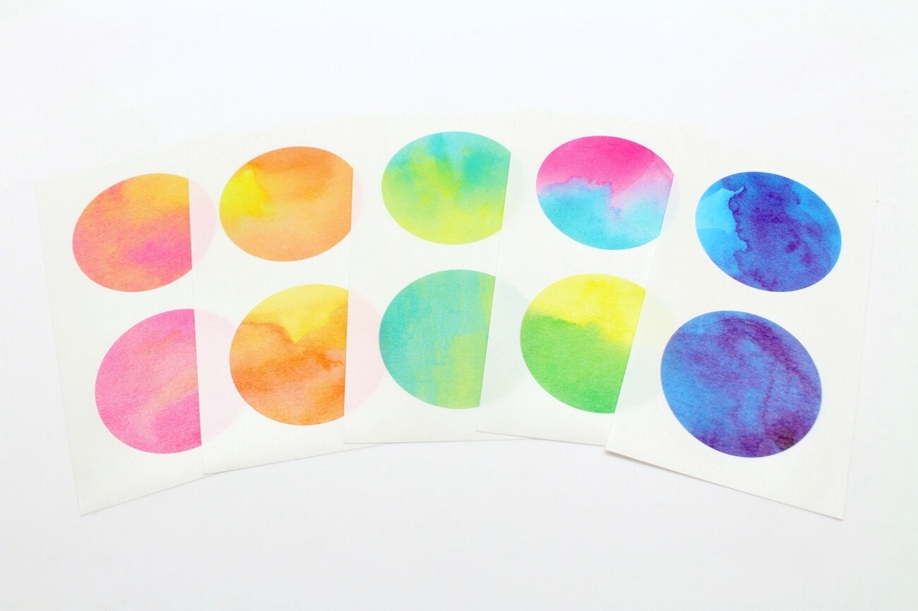 mt Seal - Water Colour - 50mm Washi Tape Stickers