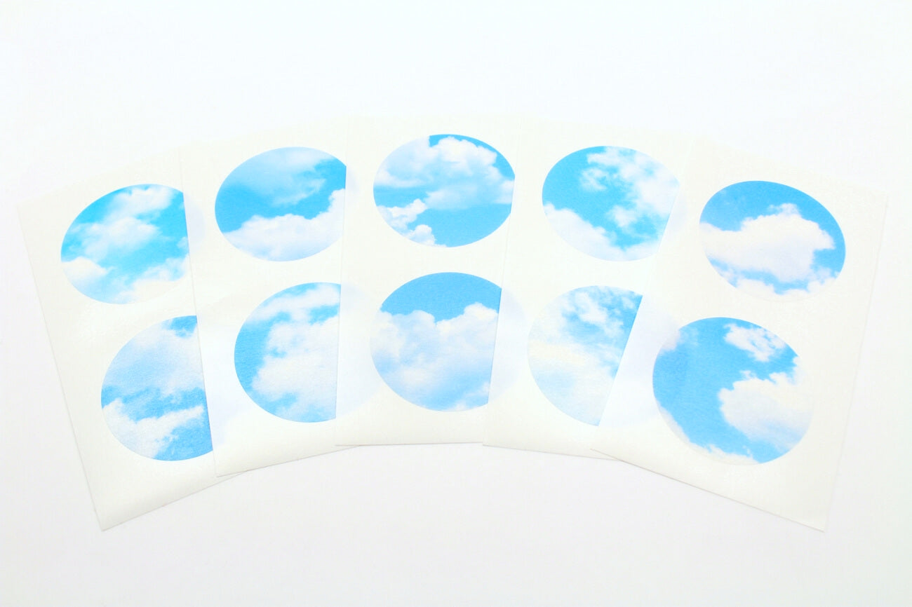 mt Seal - Blue Sky - 50mm Washi Tape Stickers