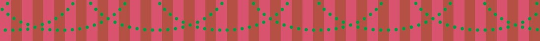 mt Christmas - Garland Pattern - 10mm Washi Tape