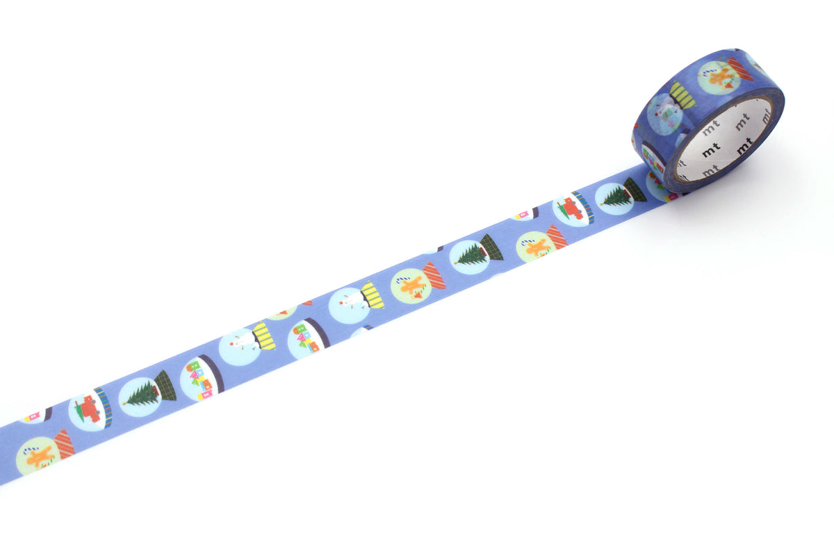 mt Christmas - Snow Globe - 15mm Washi Tape