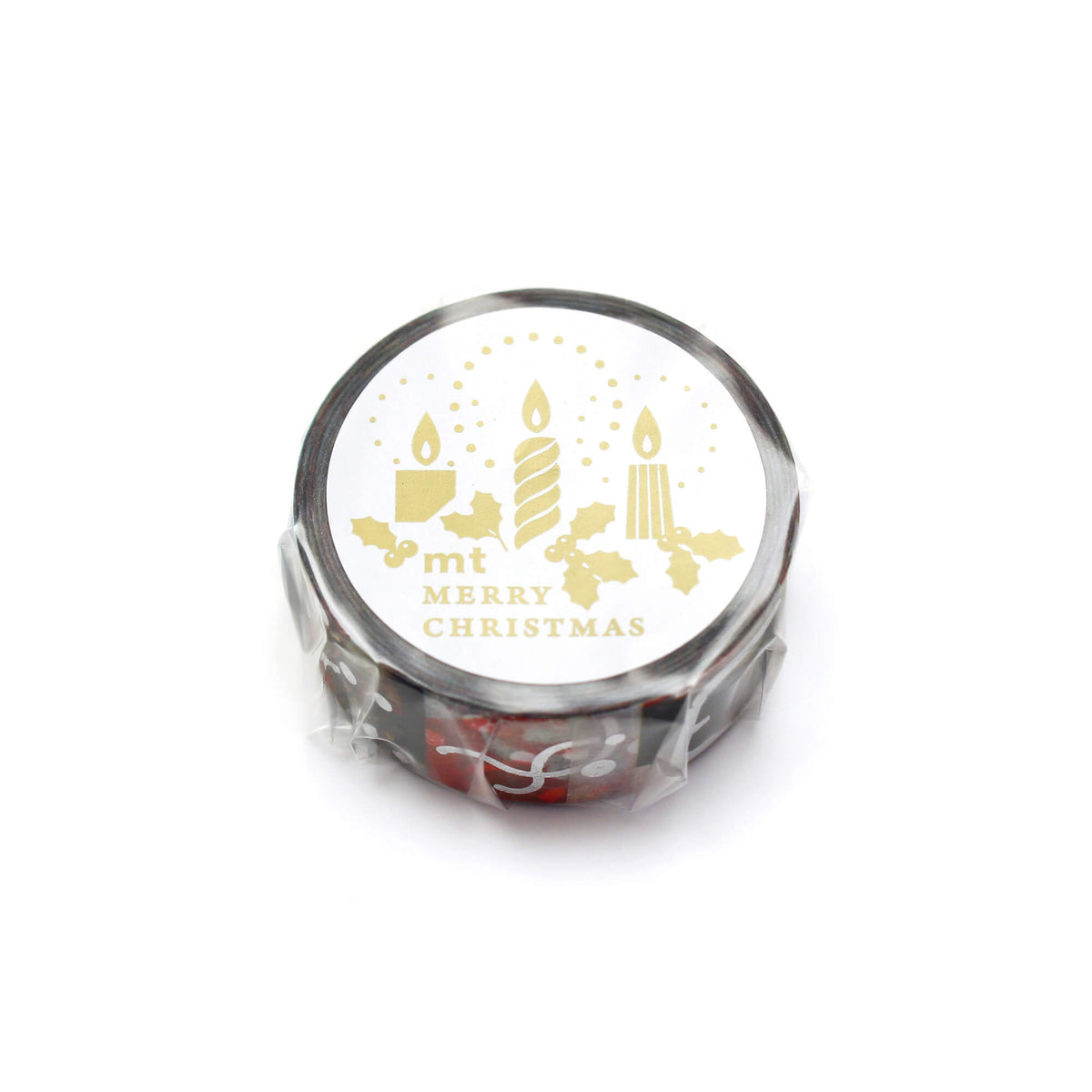 mt Christmas Foil Stamping - Close-up Christmas - 15mm Washi Tape