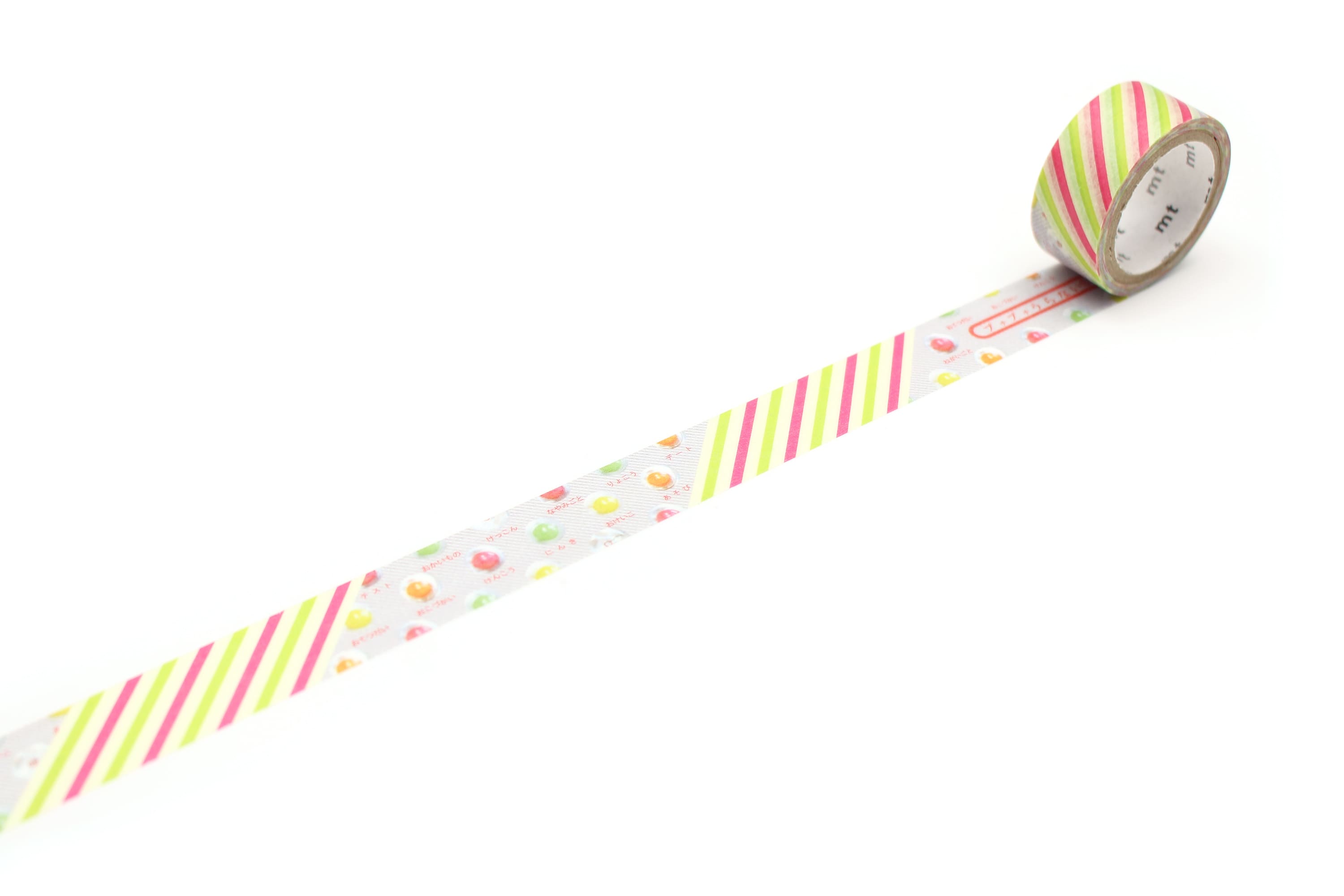 mt Special - Fortune-Telling Choco Stripe - 15mm Washi Tape