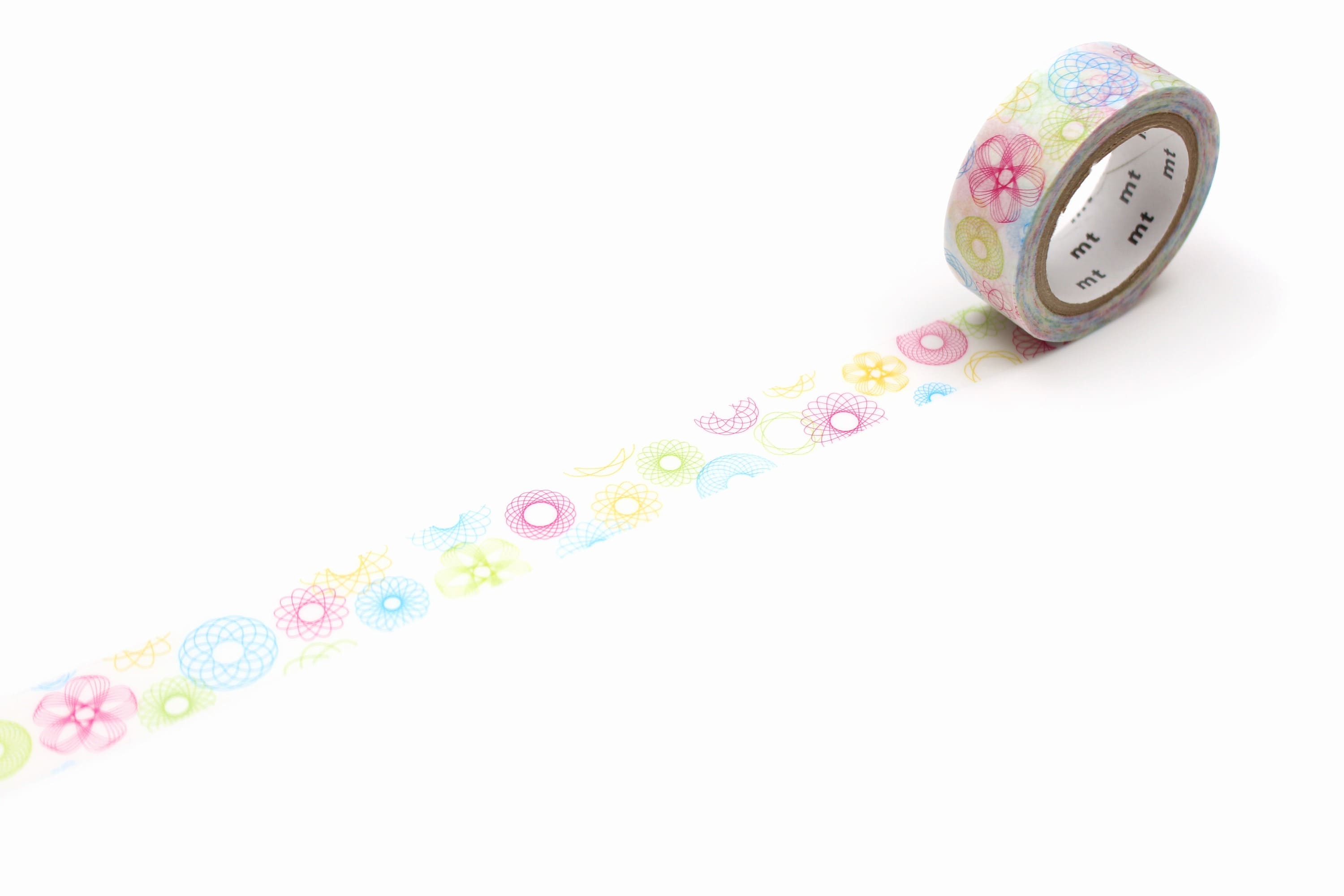 mt ex - Spirograph - 15mm Washi Tape