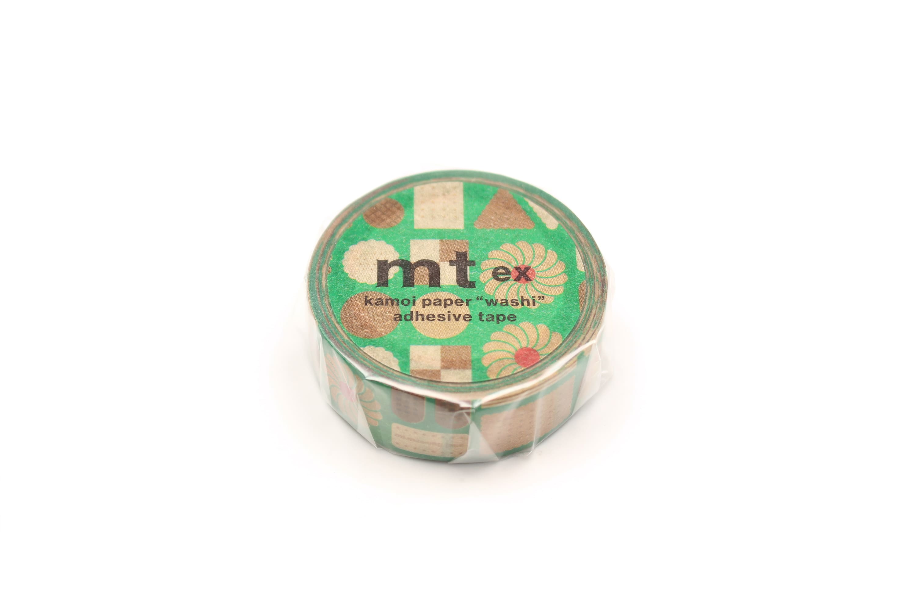 mt ex - Geometry Cookie - 15mm Washi Tape