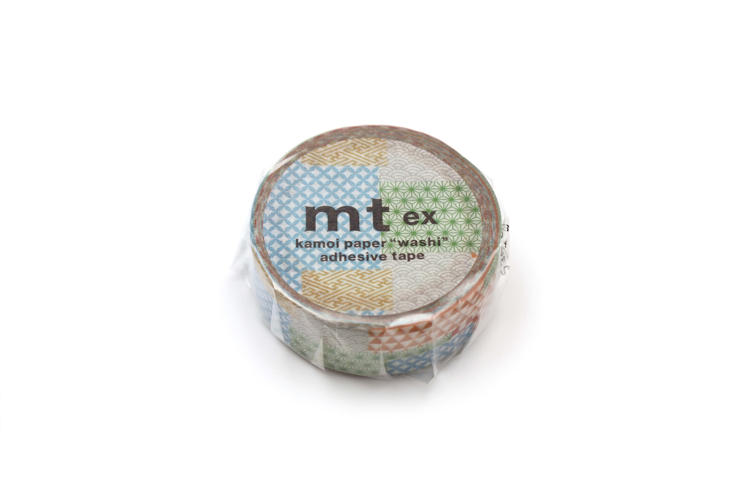 mt ex - Traditional Japanese Patterns Mix - 15mm Washi Tape