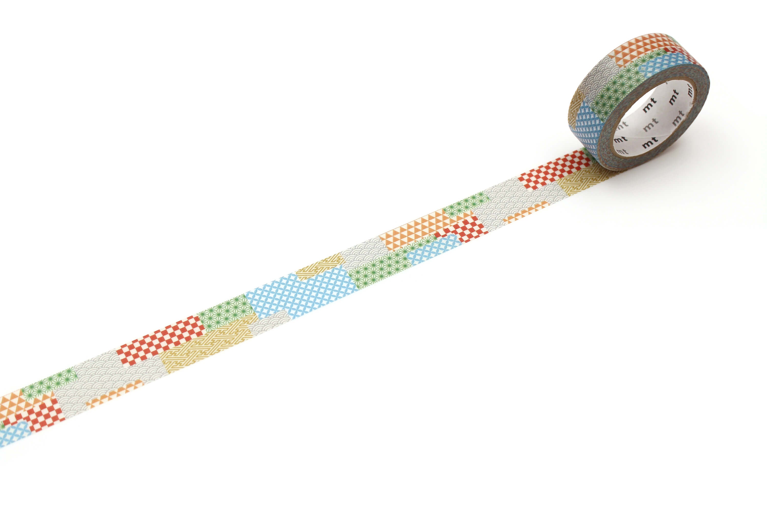 mt ex - Traditional Japanese Patterns Mix - 15mm Washi Tape
