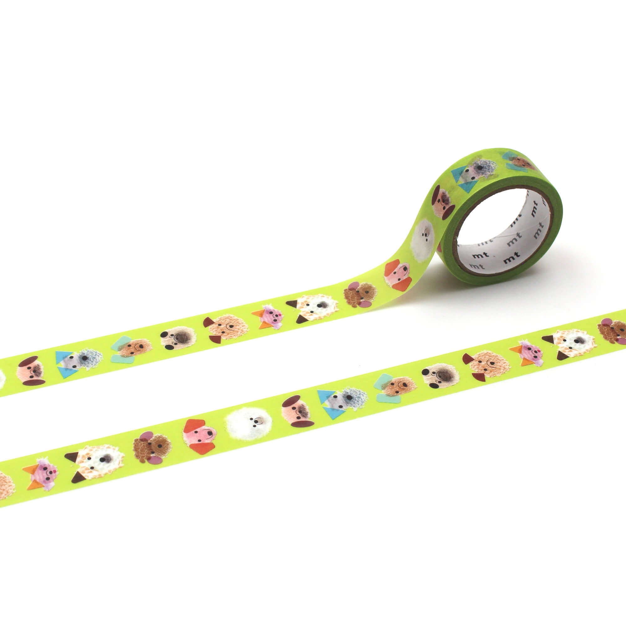 mt ex - Puppy's face - 15mm Washi Tape