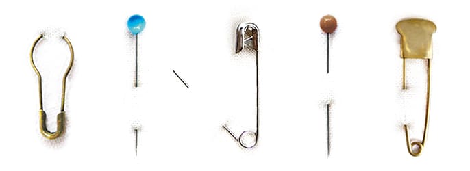 mt ex - Safety Pin / Dress Pin R - 35mm Washi Tape