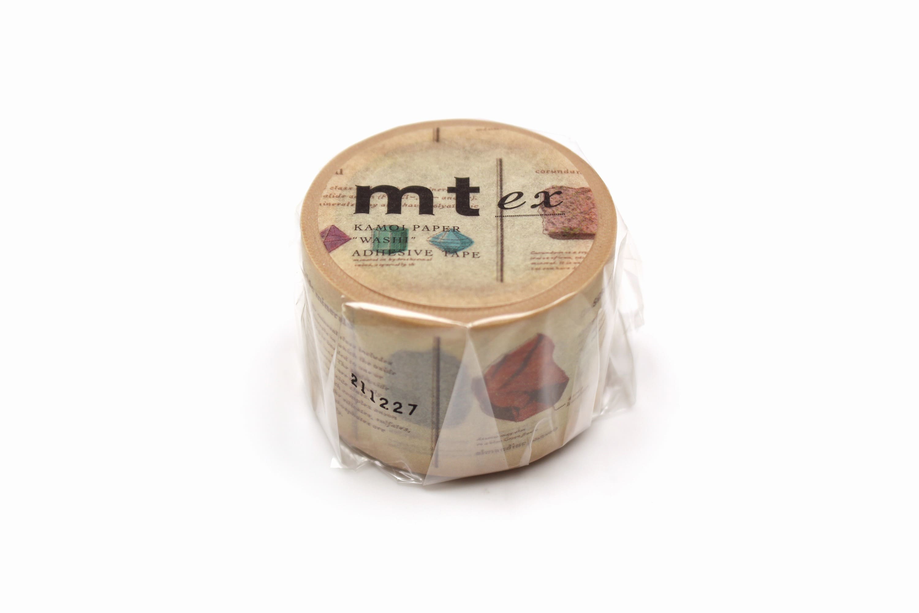 mt ex - Encyclopedia Minerals - 30mm Washi Tape