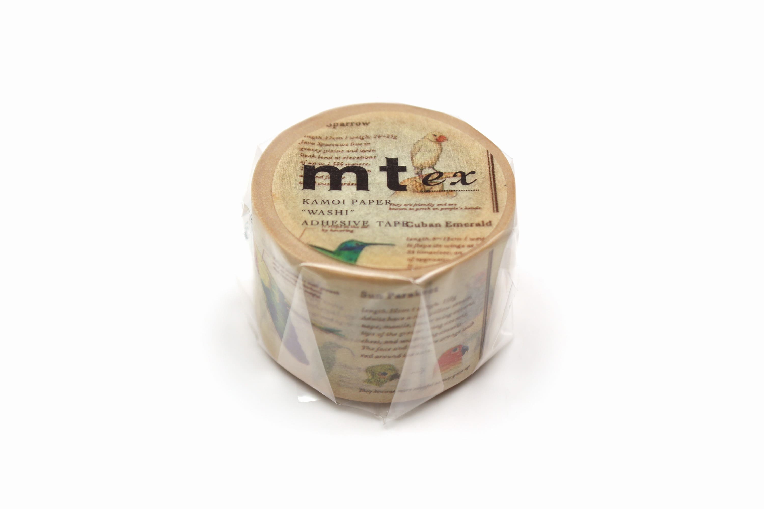 mt ex - Encyclopedia Bird - 30mm Washi Tape