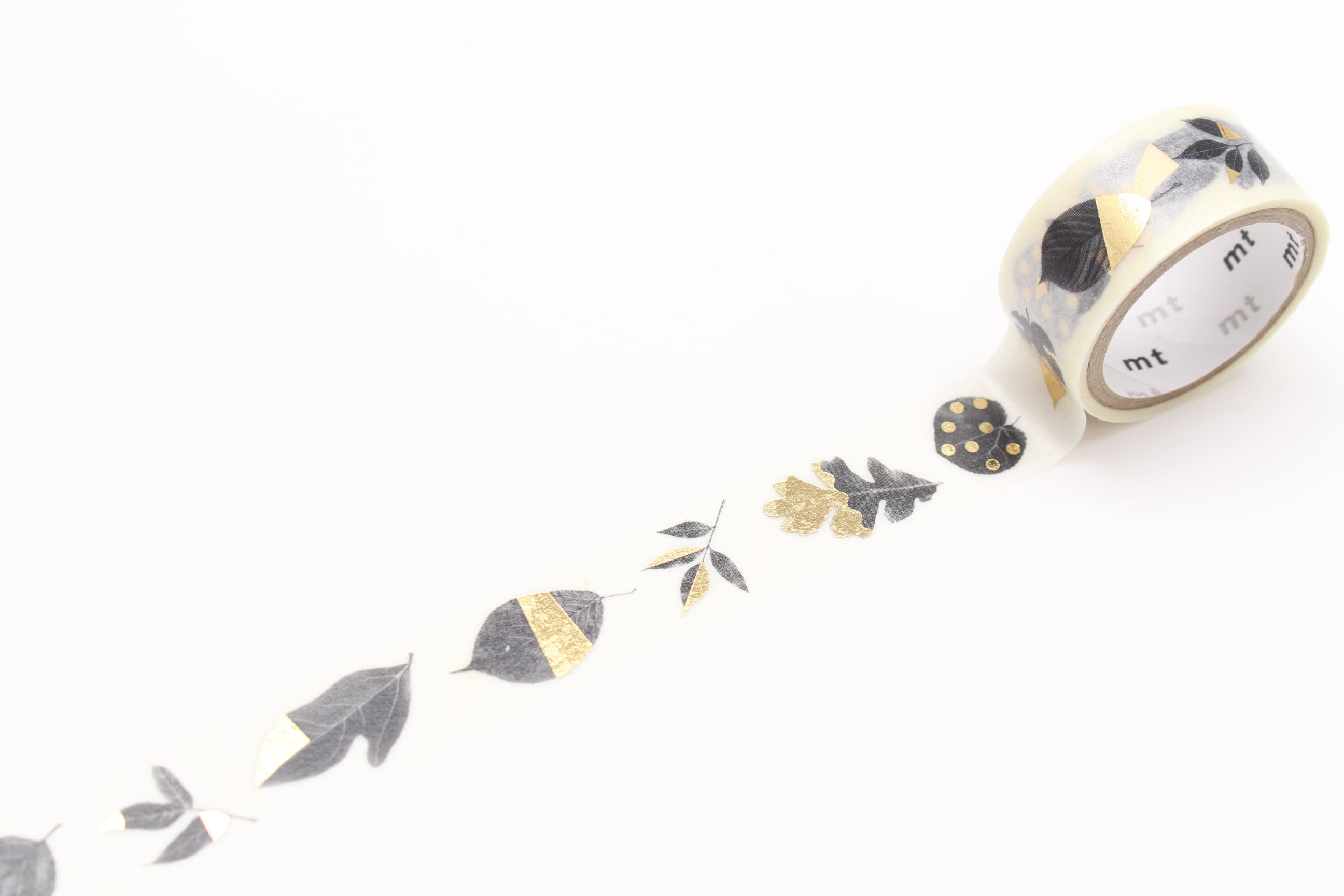 mt fab - Leaves - 15mm Washi Tape
