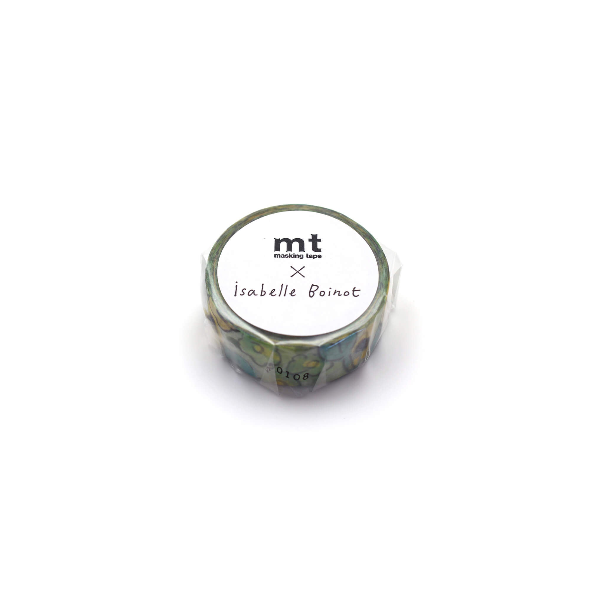 mt x Isabelle Boinot - Flower Patterns - 15mm Washi Tape