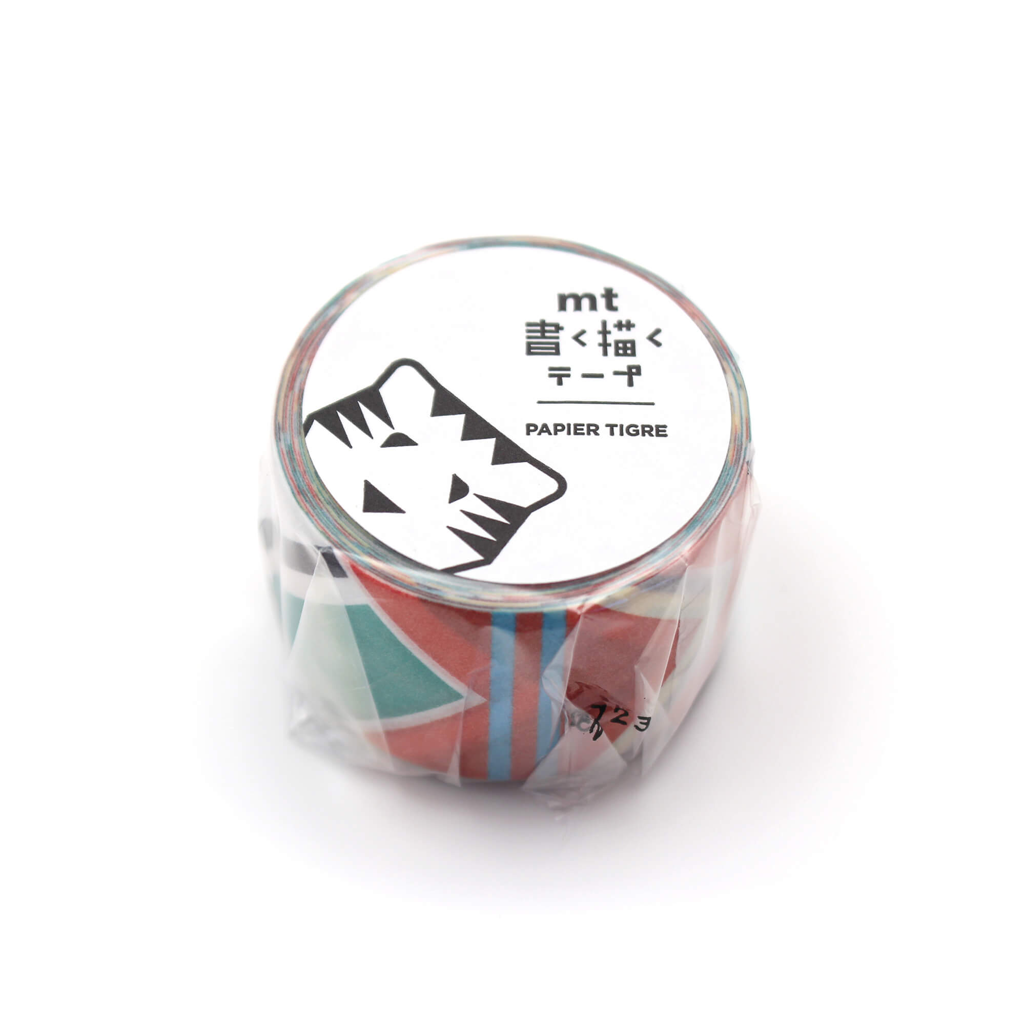 mt x PAPIER TIGRE - ETIQUETTE - 25mm Washi Tape