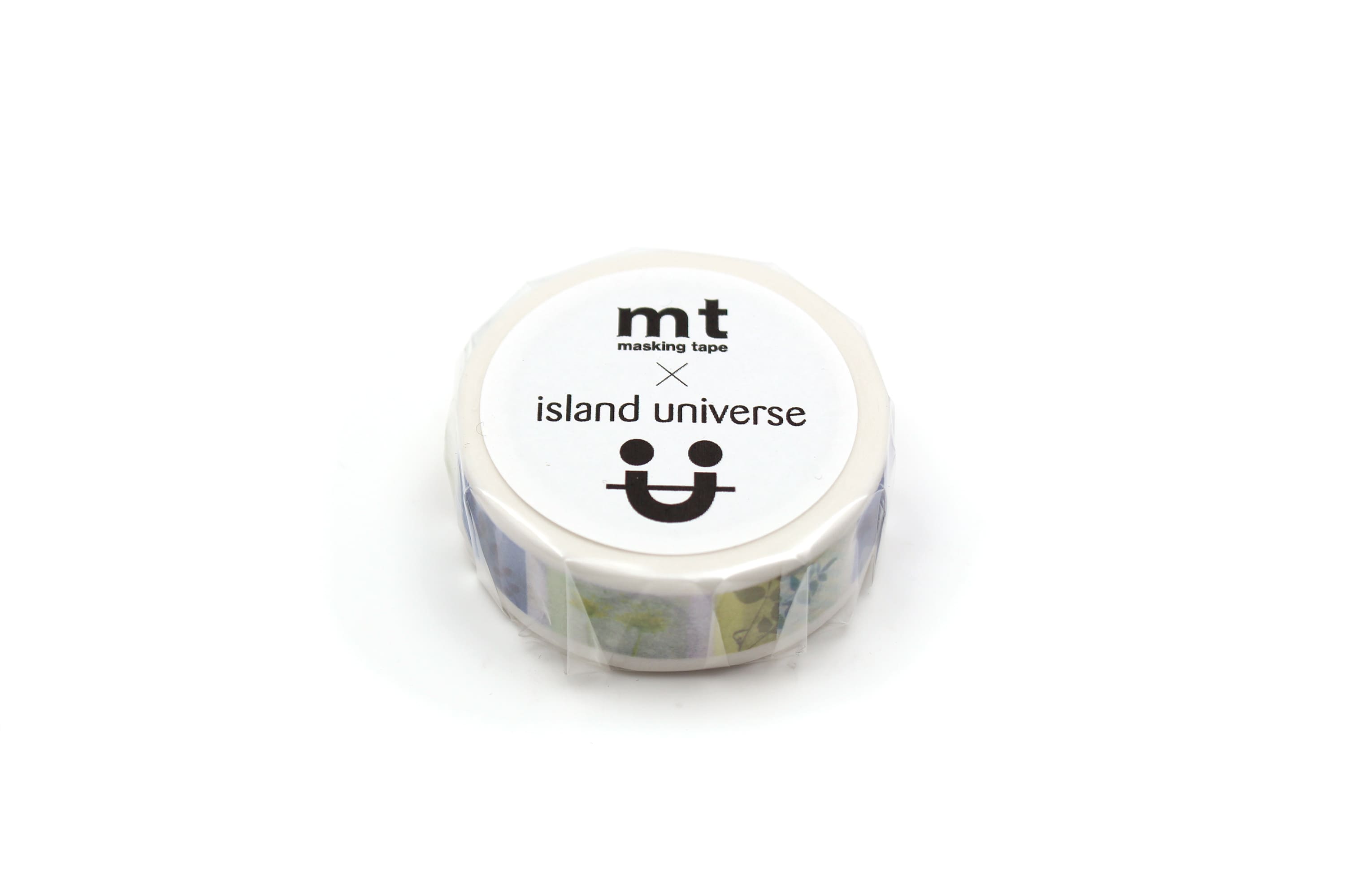 mt x Island Universe - Flags Leafs L - 15mm Washi Tape