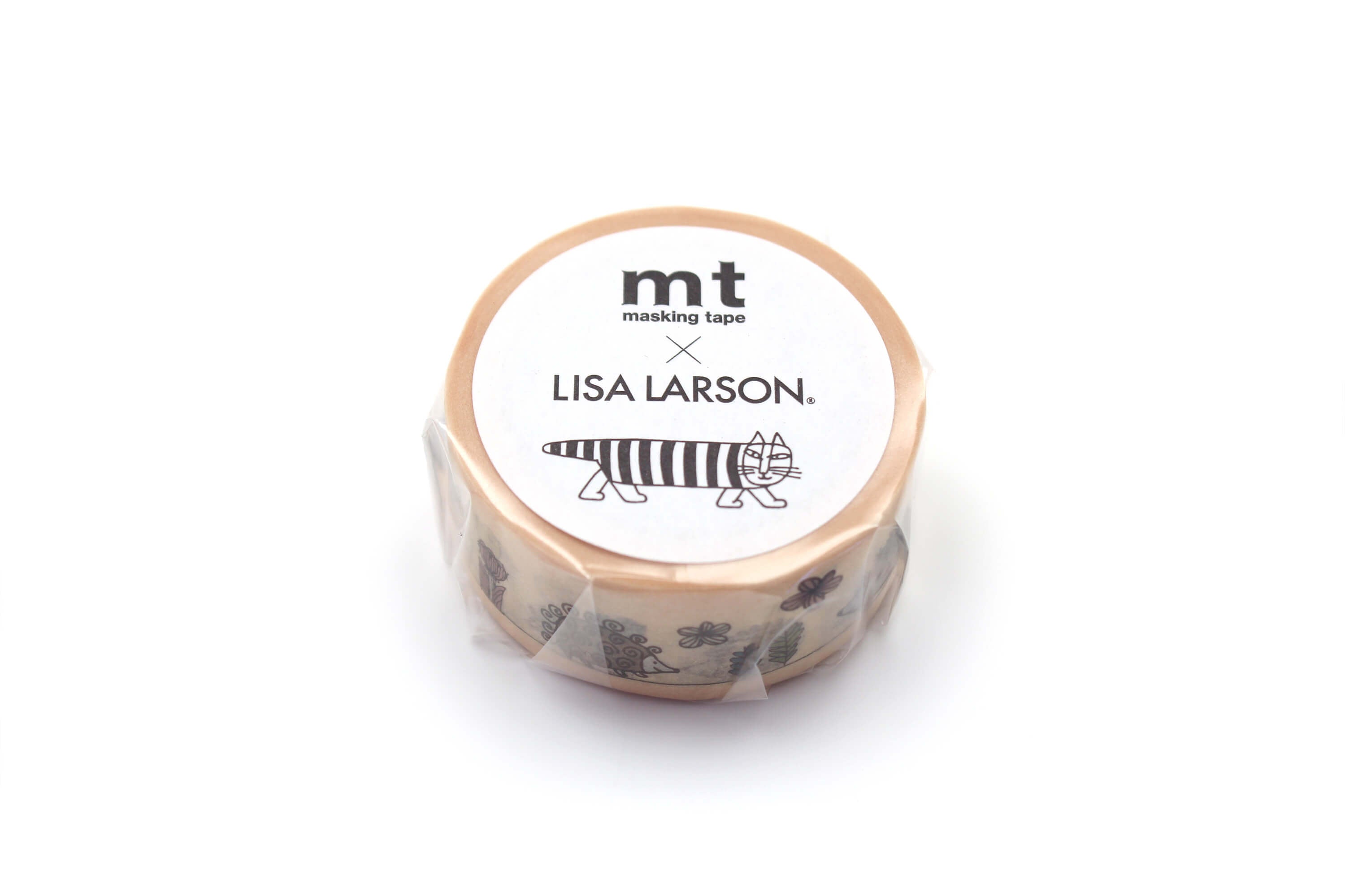 mt x Lisa Larson - Hedgehog Garden - 15mm Washi Tape