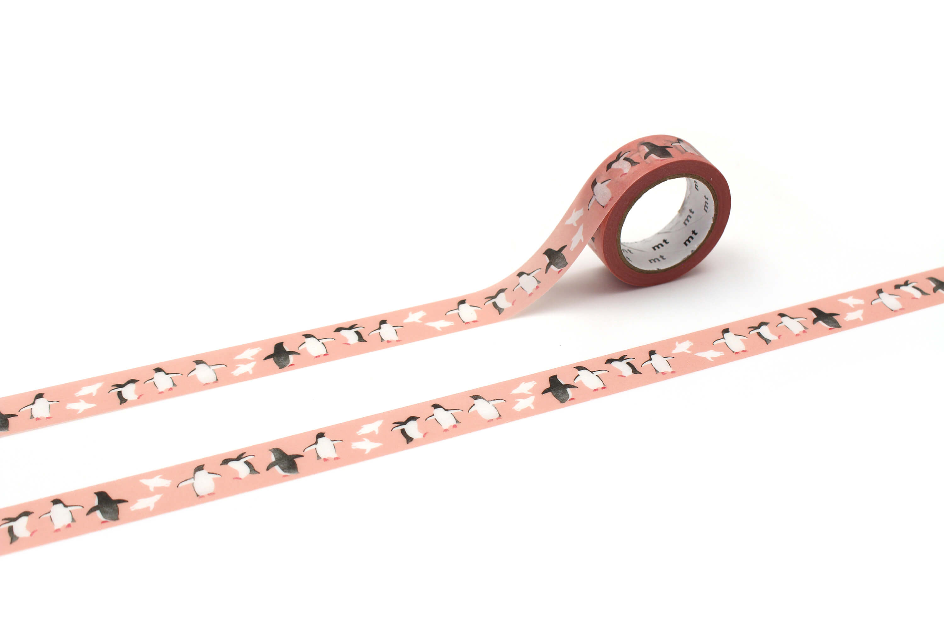 mt x Maruichikyu - Adelie Penguin - 15mm Washi Tape