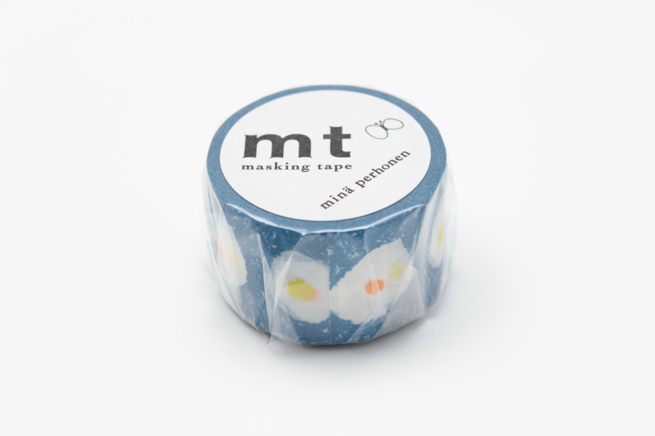 mt x Mina Perhonen - Hana Hane-Blue - 30mm Washi Tape