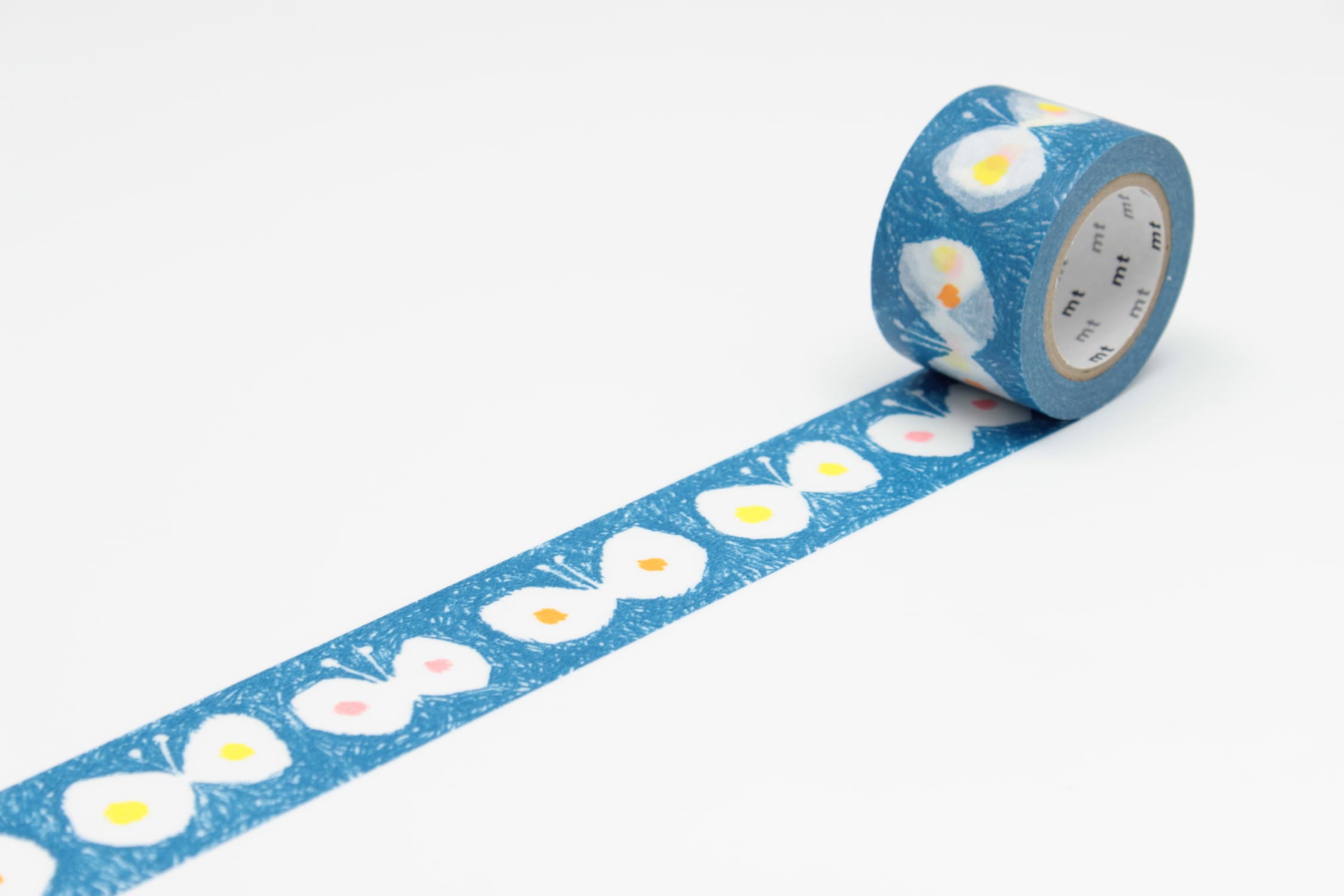 mt x Mina Perhonen - Hana Hane-Blue - 30mm Washi Tape