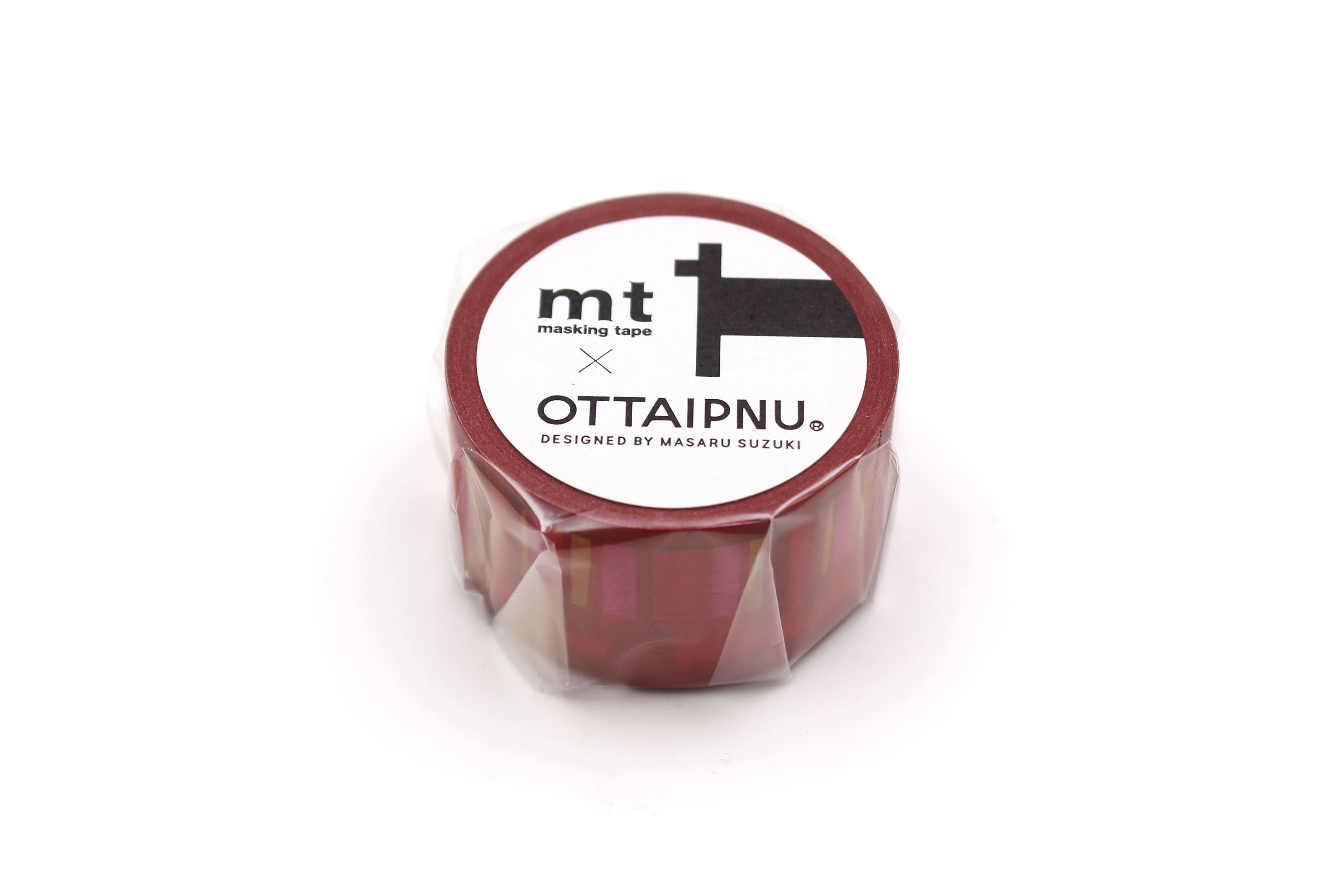 mt x OTTAIPNU - Shima-Kuma - 25mm Washi Tape