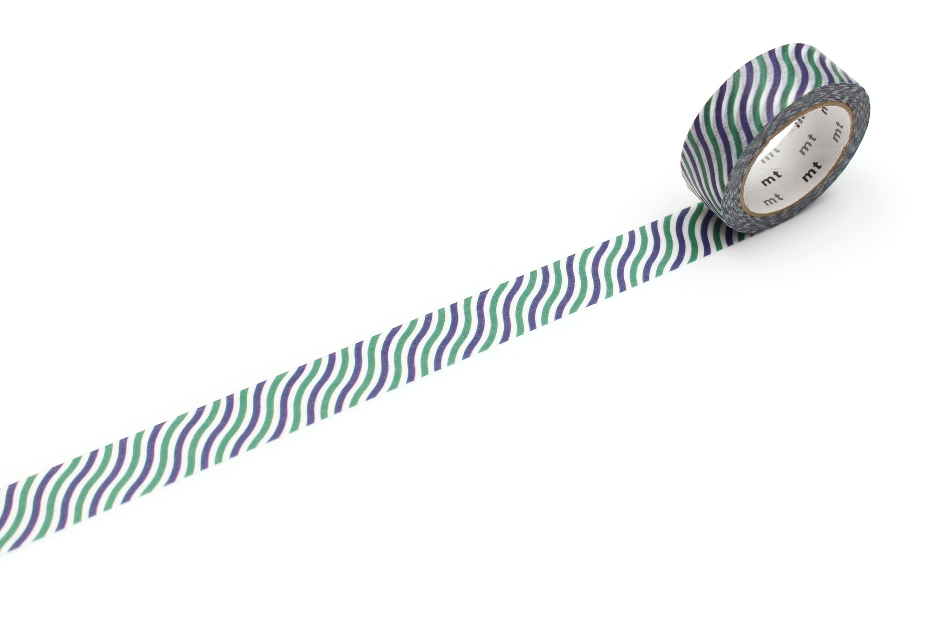 mt x PAPIER TIGRE - Waves - 15mm Washi Tape