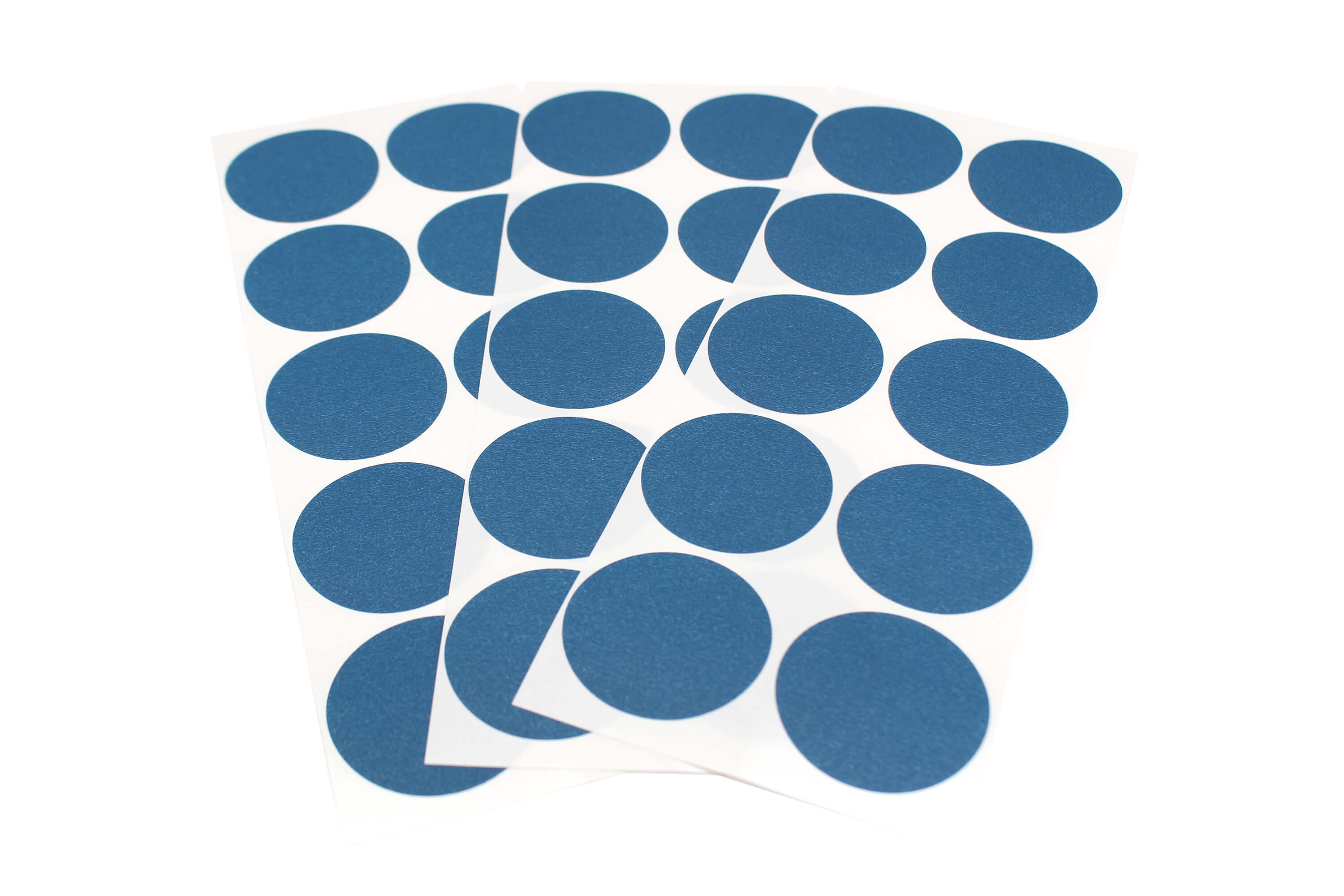 mt Round Sticker - Matte Duck Blue - 50mm Washi Tape Stickers