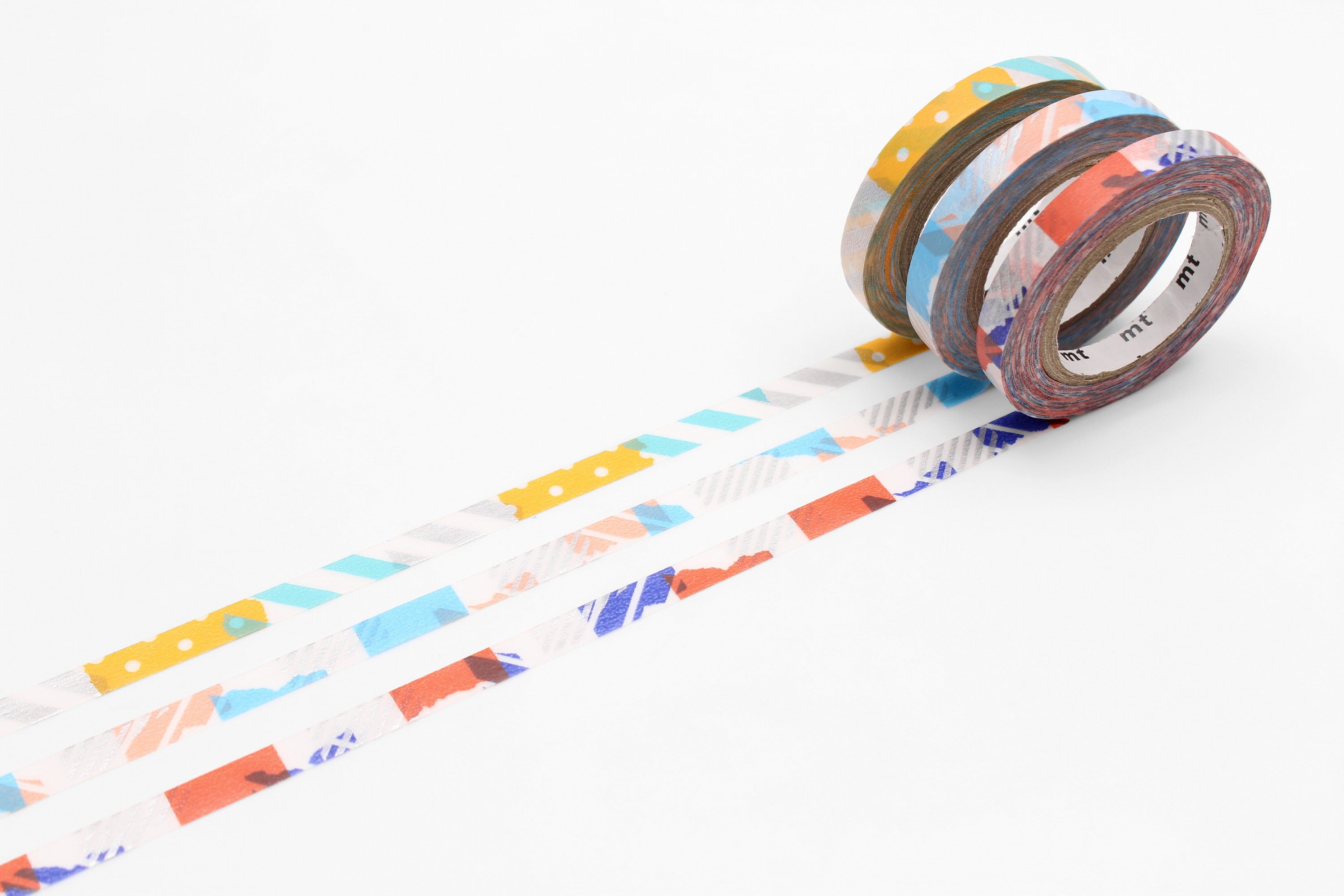 mt Basic - Slim Deco G - 3 rolls Washi Tape