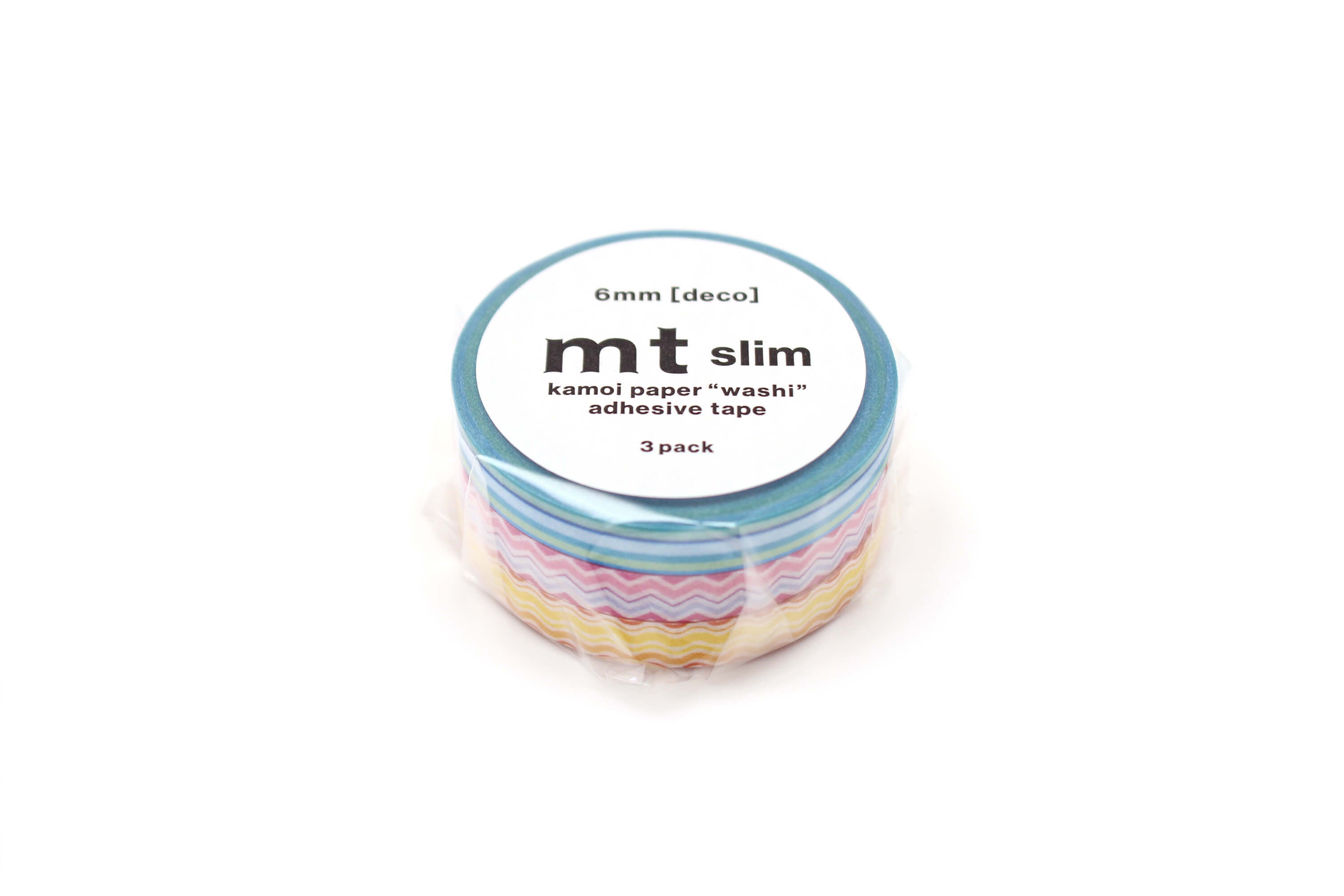 mt Basic - Slim Deco Line - 3 rolls Washi Tape