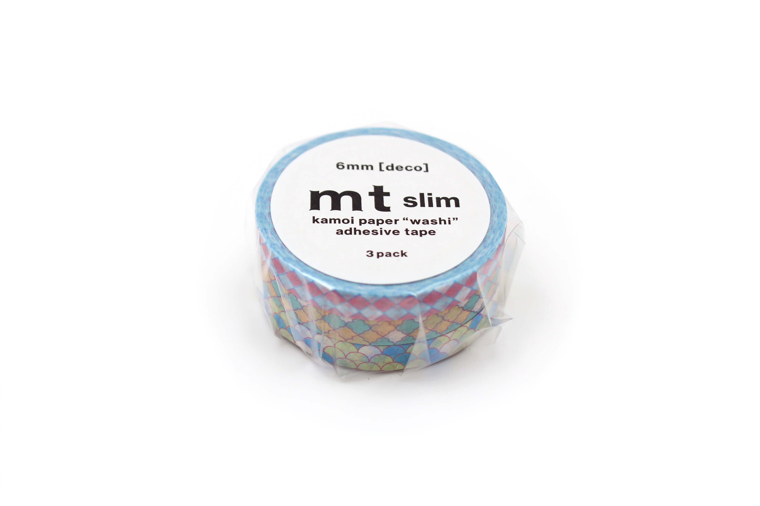 mt Basic - Slim Deco Tile - 3 rolls Washi Tape
