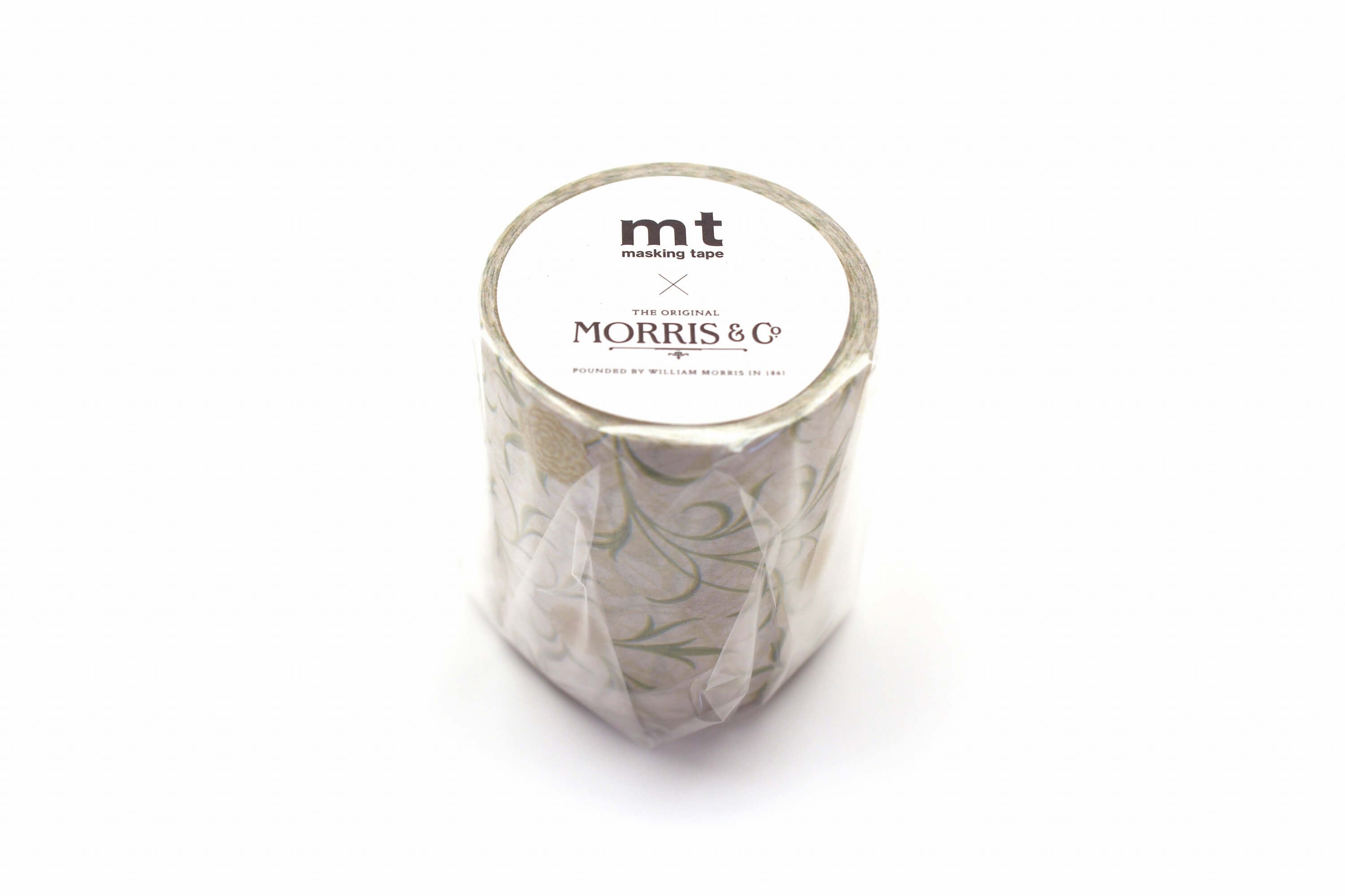 mt x William Morris - Scroll and Flower - 50mm Washi Tape