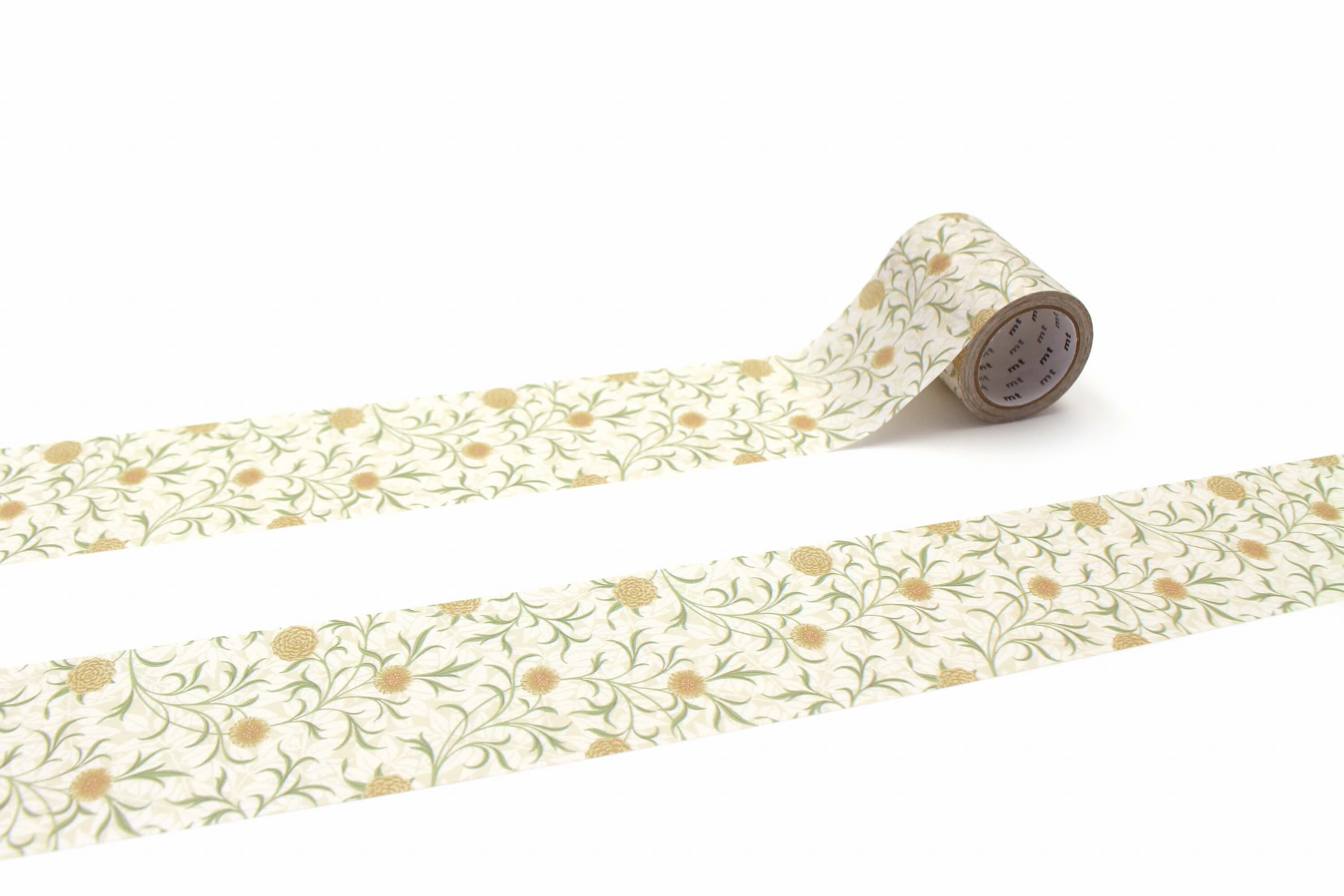 mt x William Morris - Scroll and Flower - 50mm Washi Tape