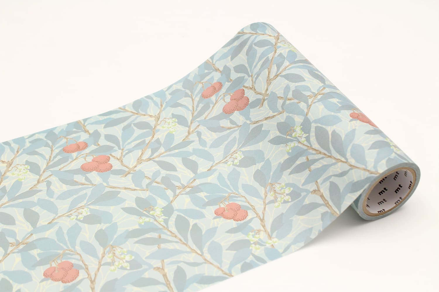 mt Wrap x William Morris - Arbutus - 155mm Washi Gift Wrap