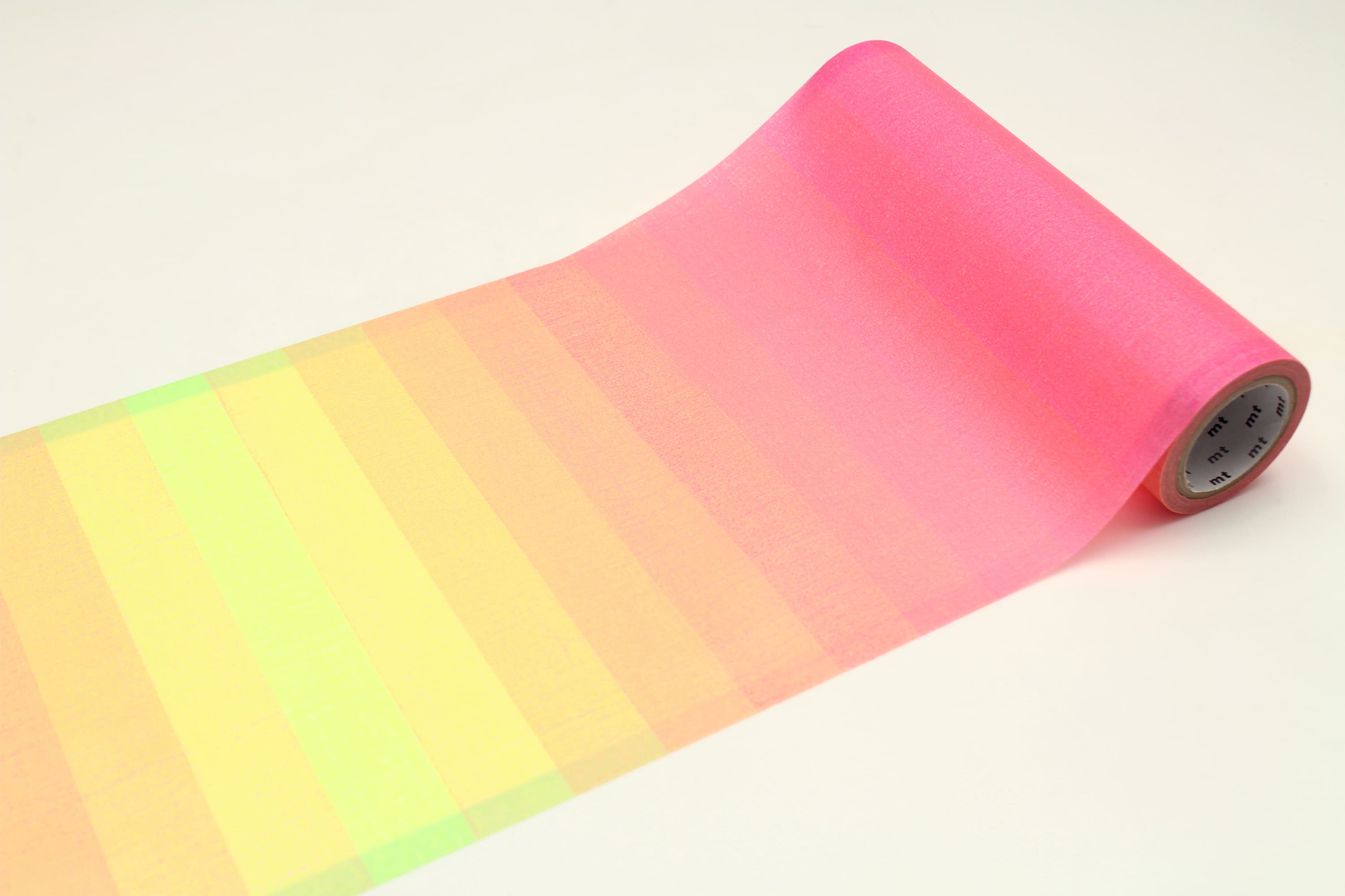mt Wrap - Cloth Texture Fluorescence Gradation - 155mm Roll