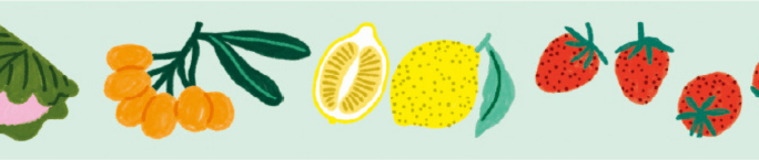 mt x Léa Maupetit - Blooming Spring - 15mm Washi Tape