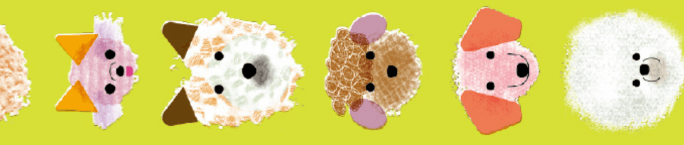 mt ex - Puppy's face - 15mm Washi Tape