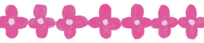 mt x Makoto Matsubayashi - Flower Ornament - 15mm Washi Tape