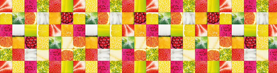 mt Wrap - Fruits Tile Tropical - 155mm Washi Gift Wrap