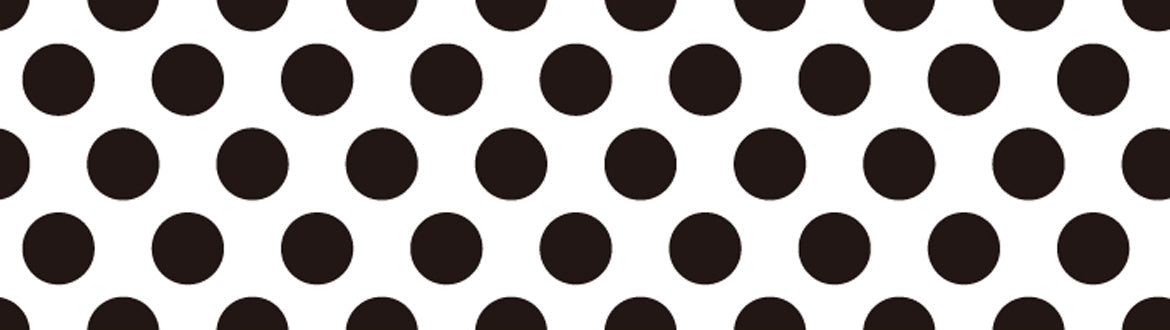 mt Basic - Dot Black 2 - 15mm Washi Tape