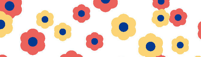 mt for Kids - Motif Flower - 15mm Washi Tape