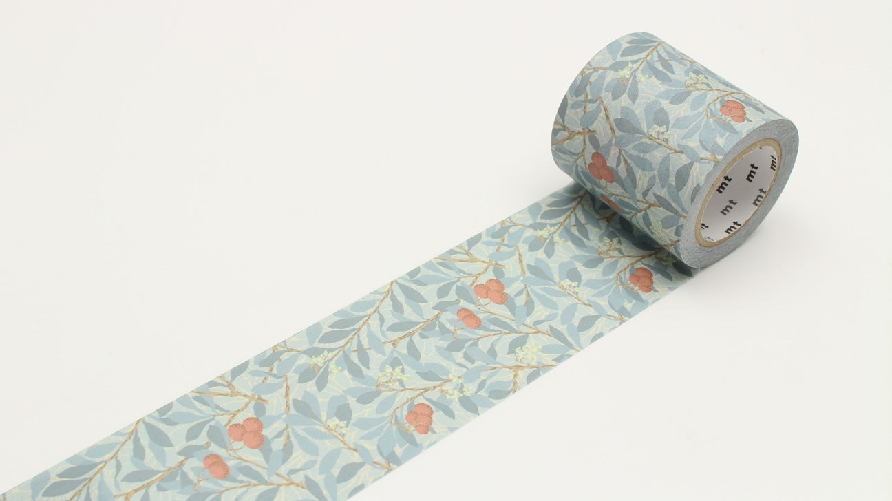 mt x William Morris - Arbutus - 50mm Washi Tape