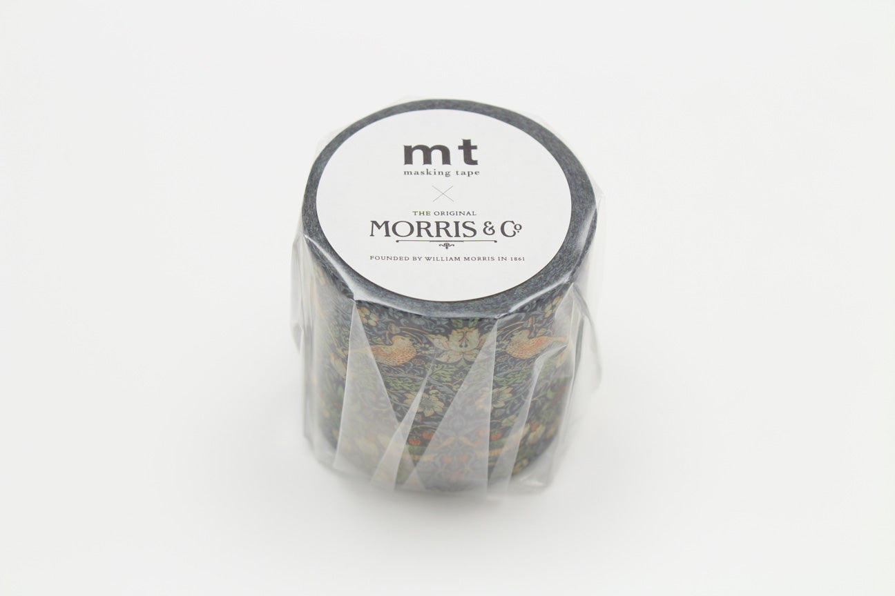 mt x William Morris - Strawberry Thief - 50mm Washi Tape