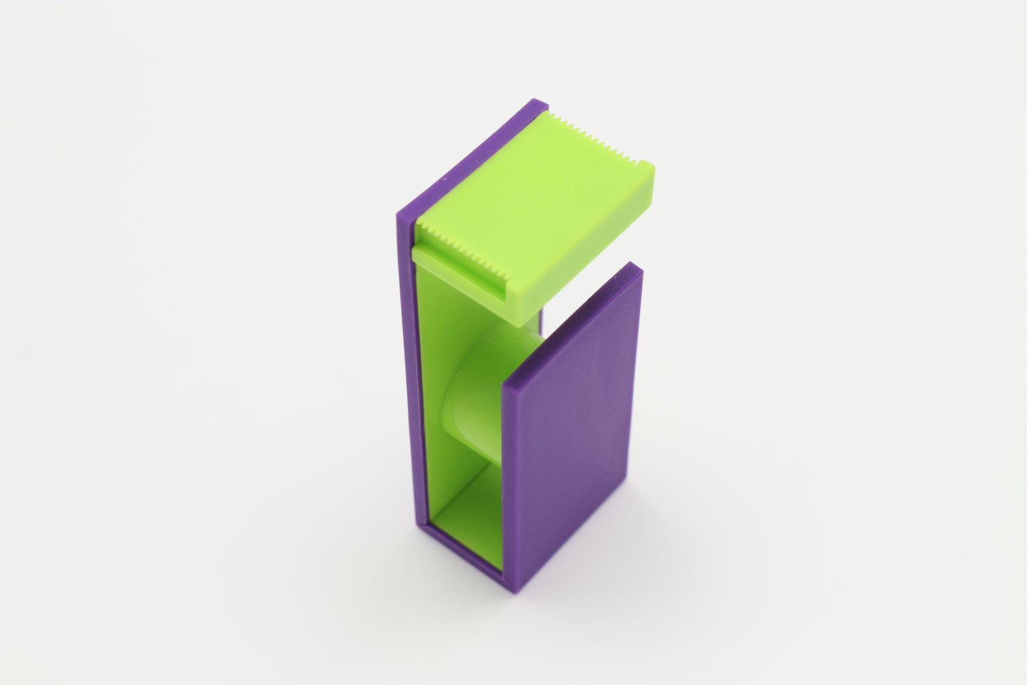 mt Tape Cutter - Two Tone Purple x Lime Green - for 15mm Washi Tape