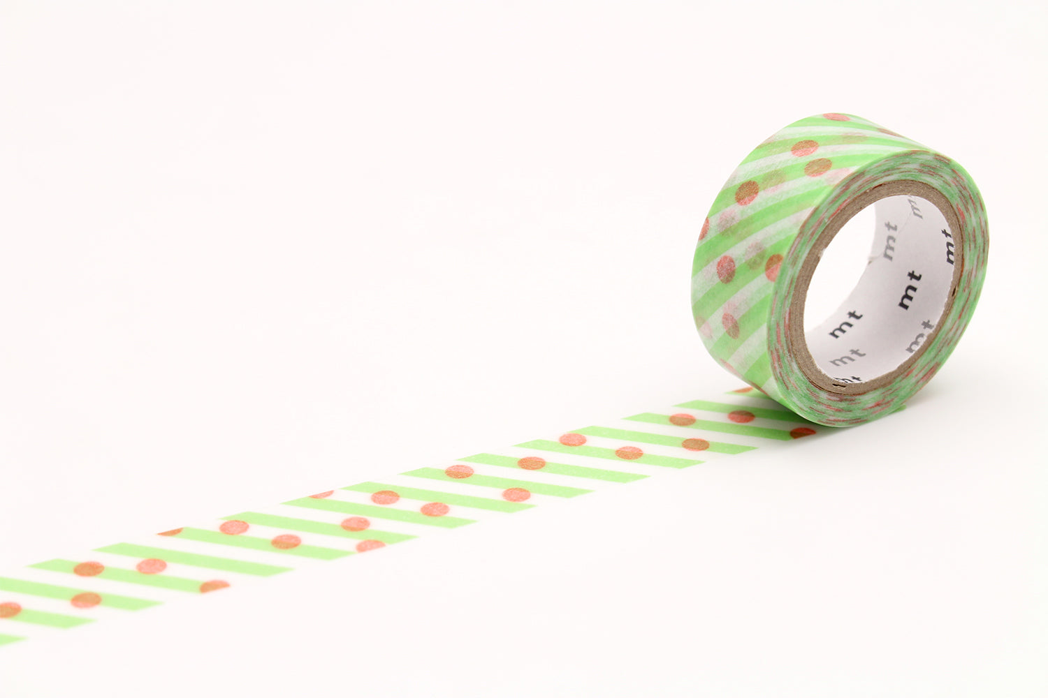 mt fab - Dot x Stripe - 15mm Washi Tape