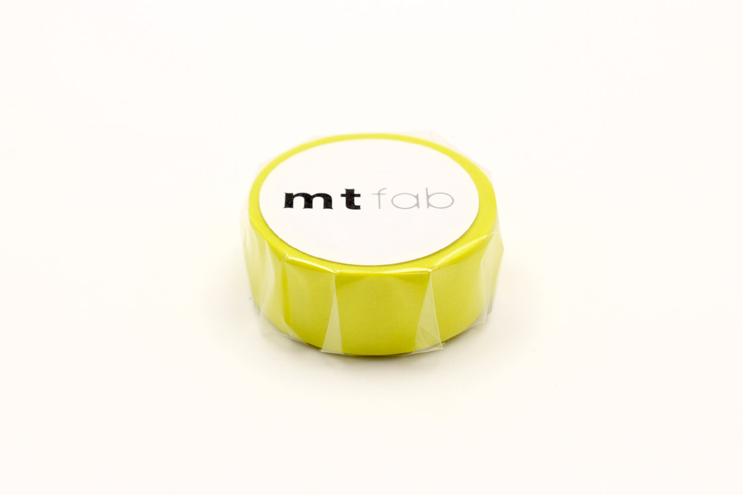 mt fab - Fluorescent Yellow - 15mm Washi Tape