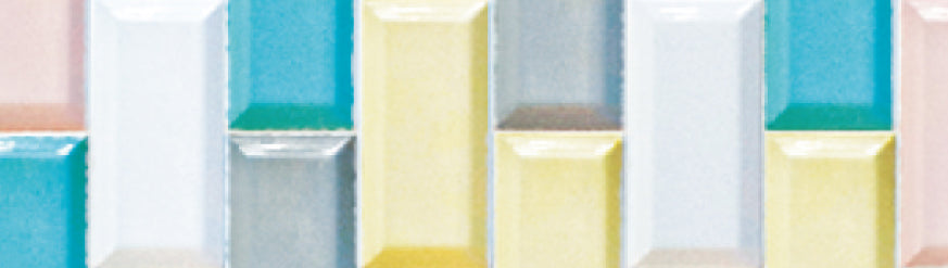 mt fab - Tile Pastel - 15mm Washi Tape