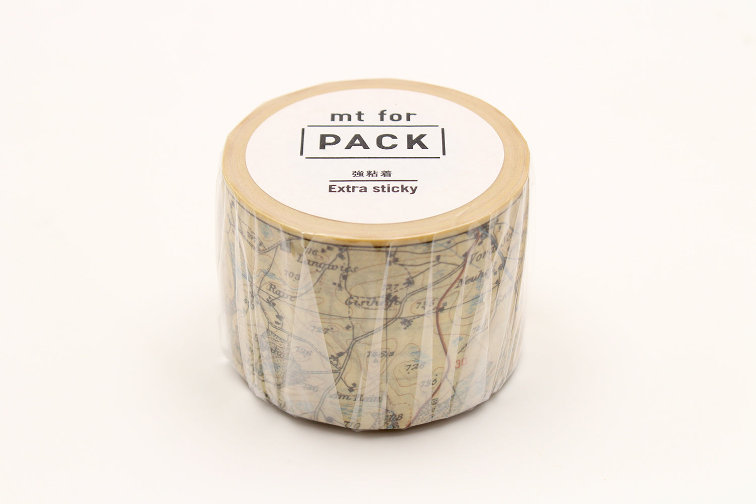 mt for pack - Vintage Map - 45mm Washi Tape