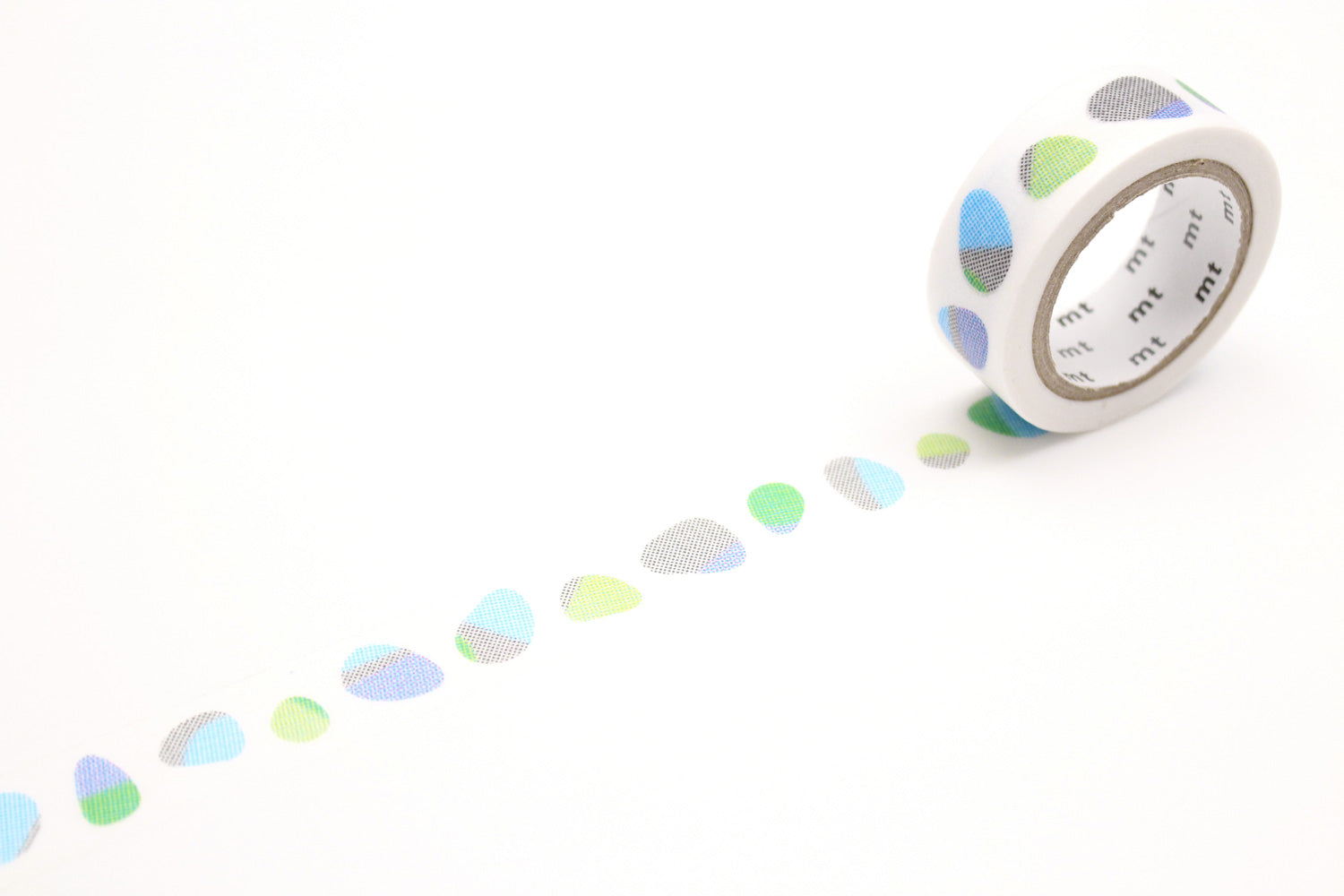 mt Basic - Stone Blue - 15mm Washi Tape