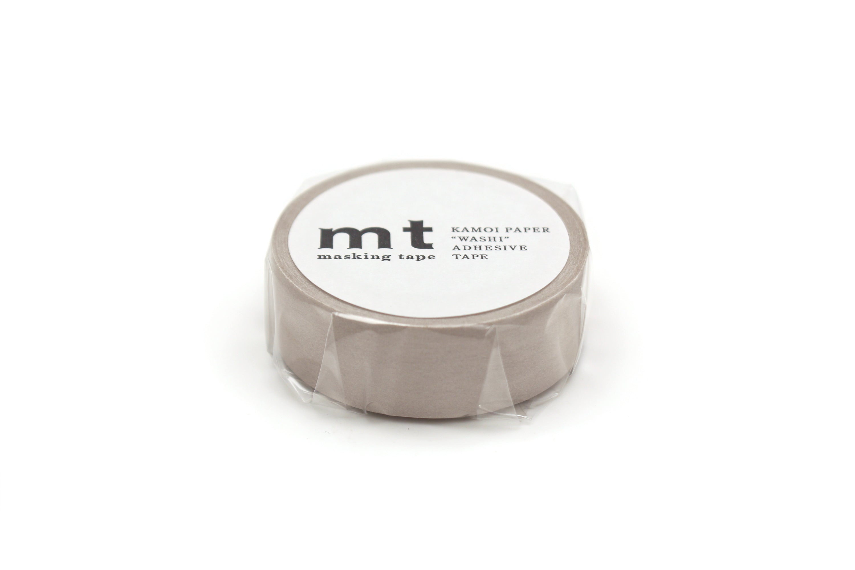 mt Basic - Pastel Cocoa - 15mm Washi Tape