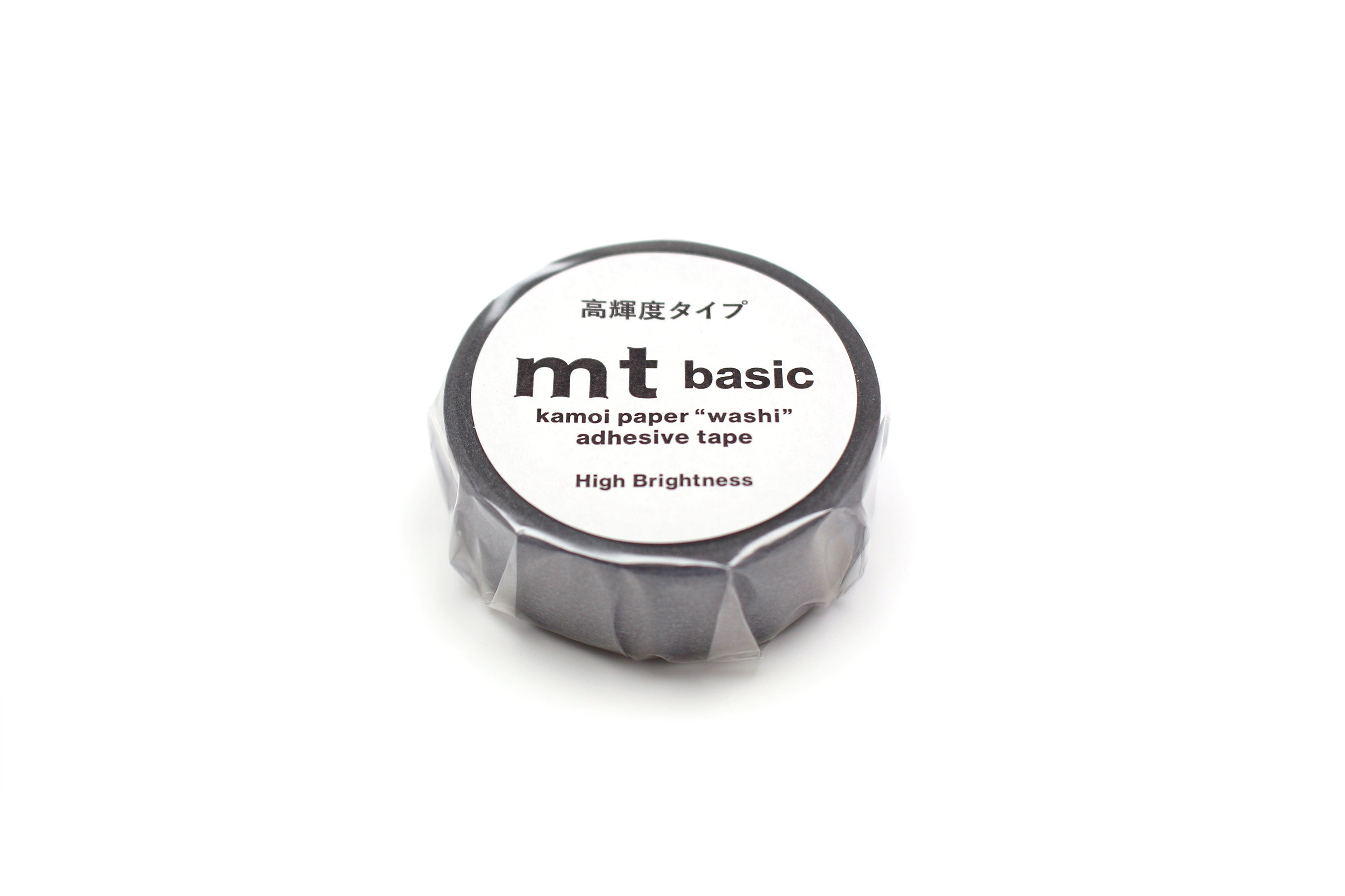 mt Basic - Gunmetallic (High Brightness - Metallic Finish) - 15mm Washi Tape